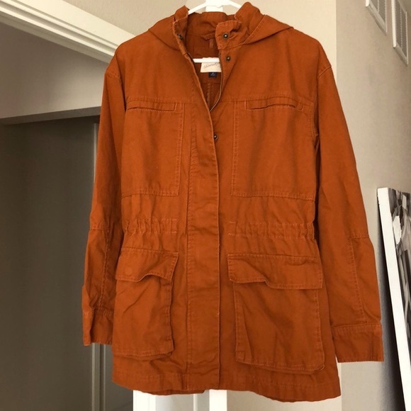 Universal Thread Jackets & Coats Womens Anorak Cargo Jacket Burnt